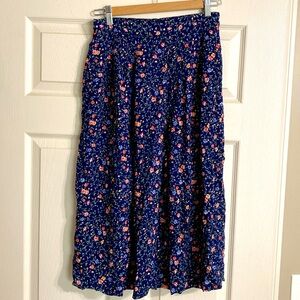 The Tog Shop flora midi skirt size medium